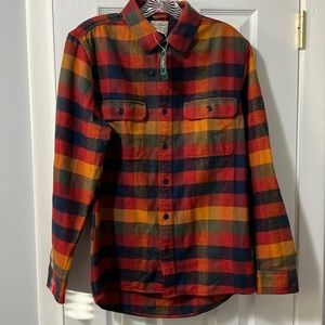 New L.L. Bean Slightly Fitted Button Up